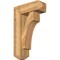 Ekena Millwork Westlake Craftsman Rough Sawn Bracket w/ Offset Brace, Western Red Cedar, 8"W x 22"D x 34"H BKT0806X22X34WTL04RWR - alternate 1
